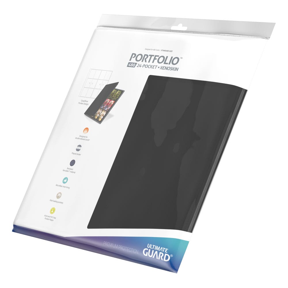 Ultimate Guard Portfolio 480 - 24-Pocket XenoSkin (Quadrow) - Schwarz Image 8