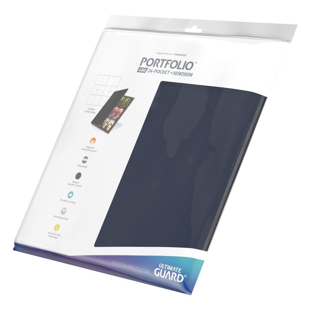 Ultimate Guard Portfolio 480 24-Pocket Xenoskin - Blue Image 8