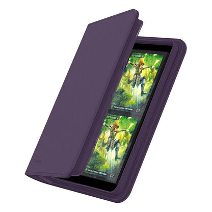 Ultimate Guard Zipfolio 160 8-Pocket Xenoskin - Purple Image 2
