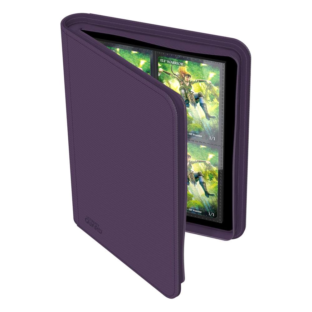 Ultimate Guard Zipfolio 160 8-Pocket Xenoskin - Purple Image 6