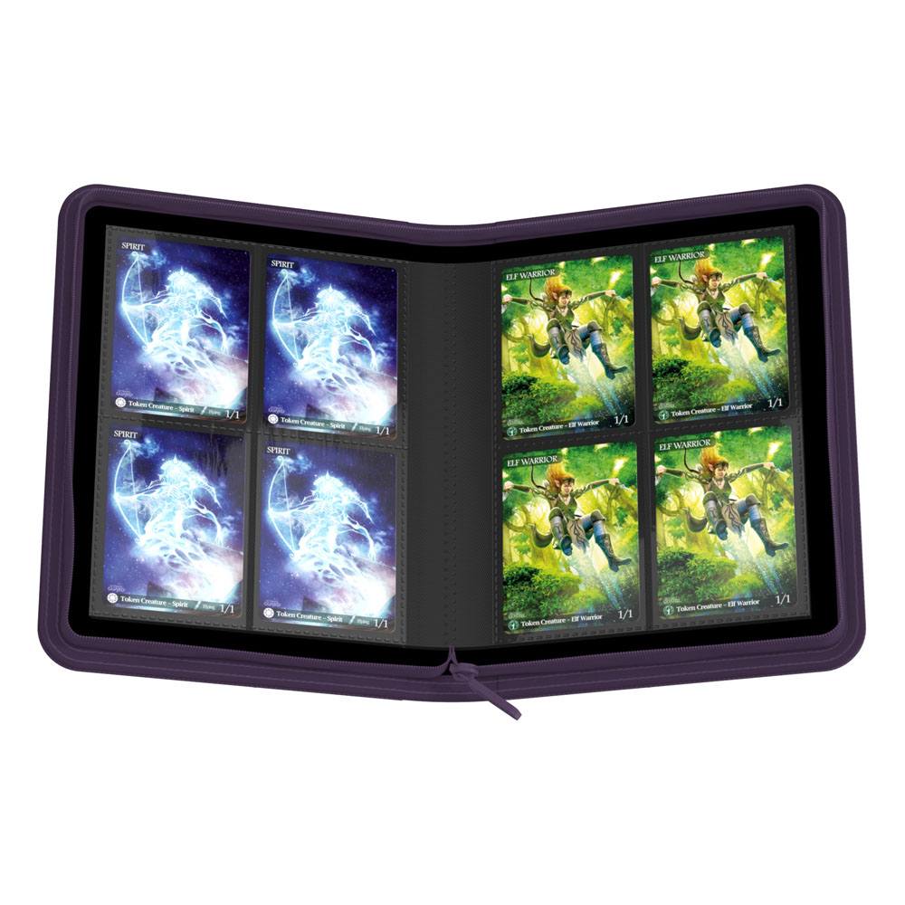 Ultimate Guard Zipfolio 160 8-Pocket Xenoskin - Purple Image 7