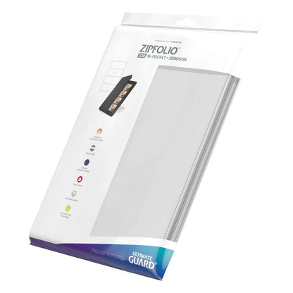 Ultimate Guard Zipfolio 320 16-Pocket Xenoskin - White Image 8