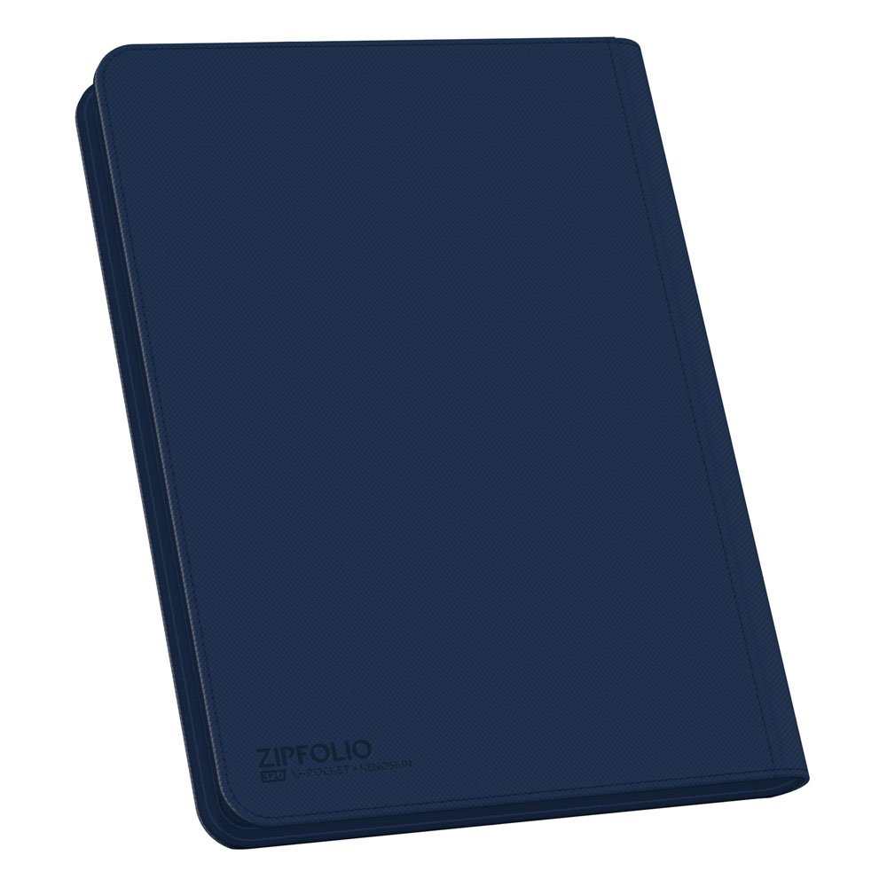 Ultimate Guard Zipfolio 320 16-Pocket Xenoskin - Blue Image 4