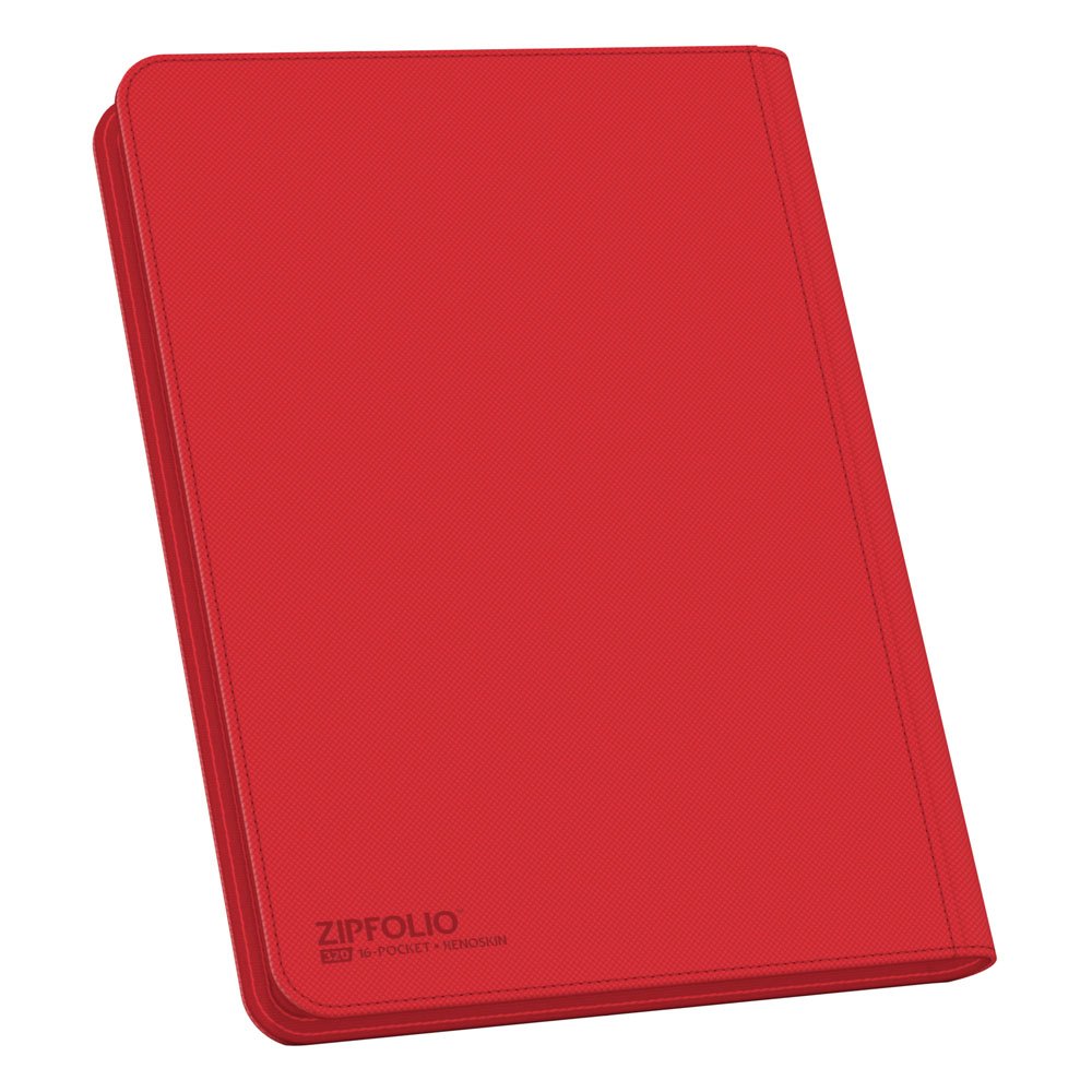 Ultimate Guard Zipfolio 320 16-Pocket Xenoskin - Red Image 4