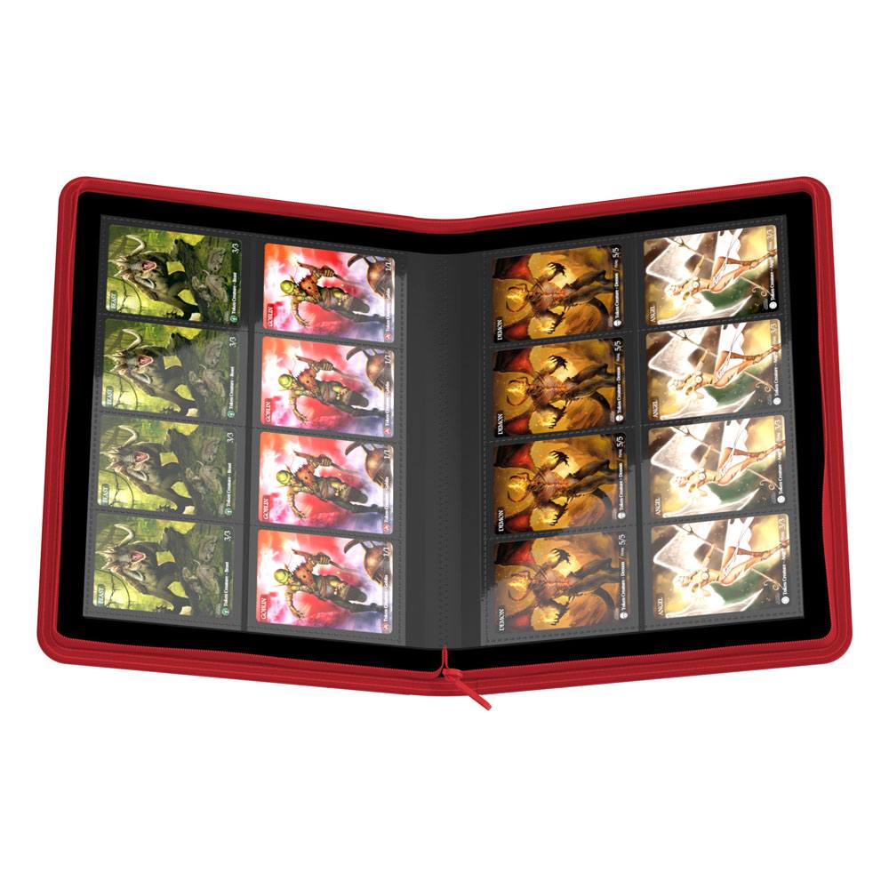 Ultimate Guard Zipfolio 320 16-Pocket Xenoskin - Red Image 7