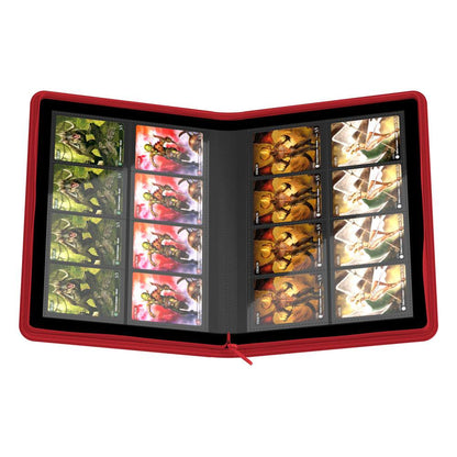 Ultimate Guard Zipfolio 320 16-Pocket Xenoskin - Red Image 7