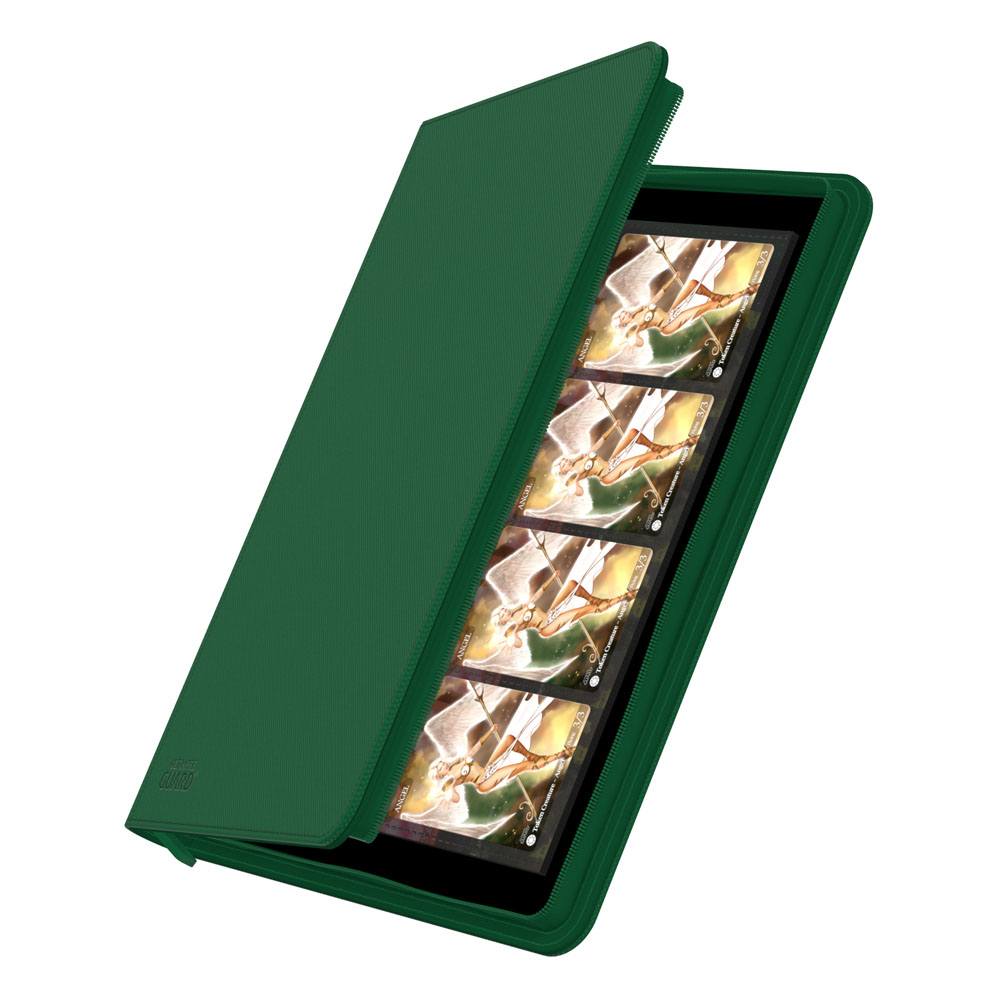 Ultimate Guard Zipfolio 320 16-Pocket Xenoskin - Green Image 2