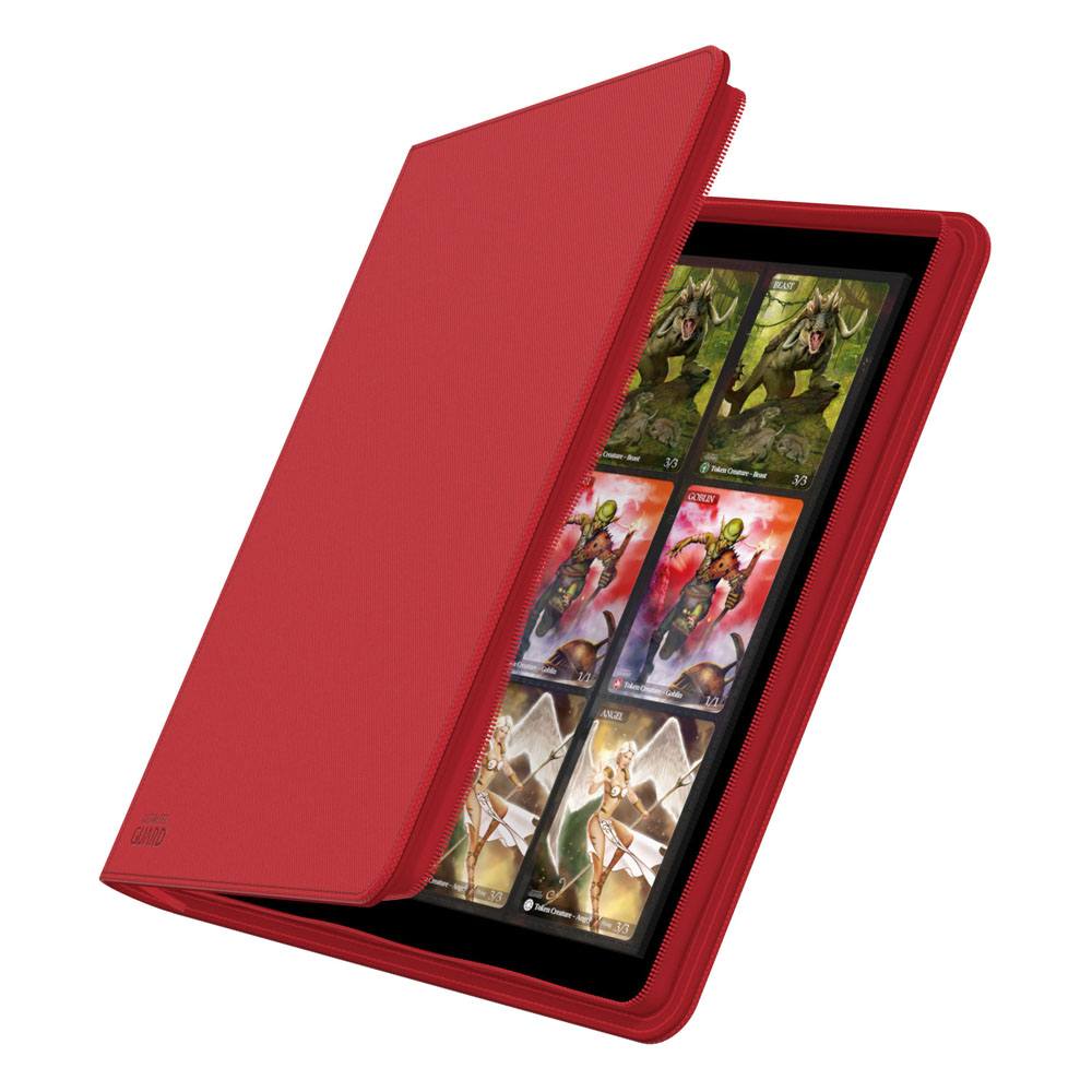 Ultimate Guard Zipfolio 480  24-Pocket Xenoskin - Red Image 2