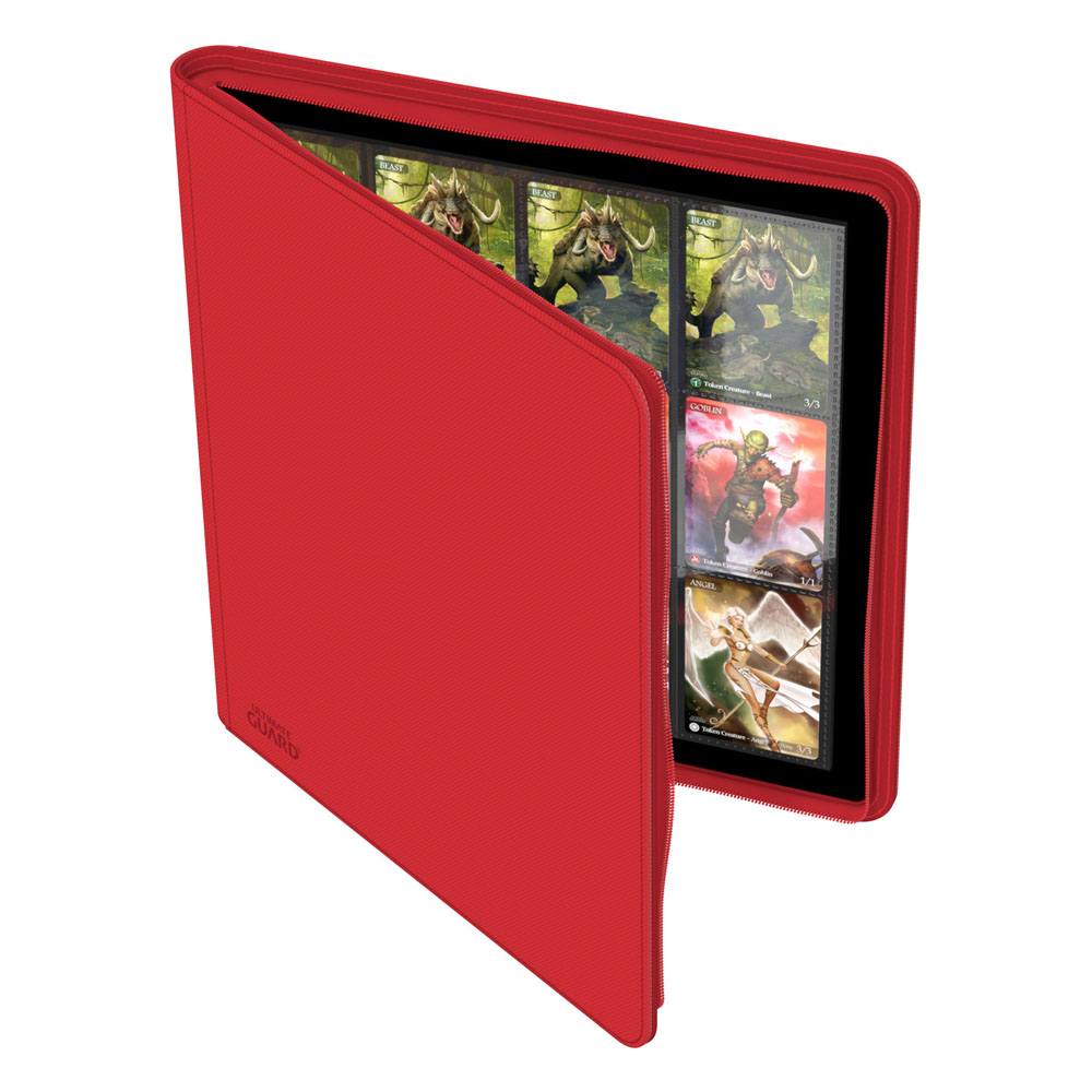 Ultimate Guard Zipfolio 480 - 24-Pocket XenoSkin (Quadrow) - Rot Image 6