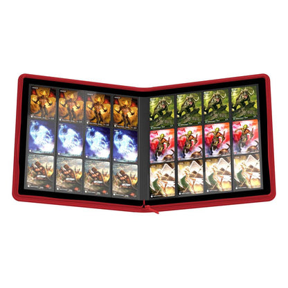 Ultimate Guard Zipfolio 480  24-Pocket Xenoskin - Red Image 7