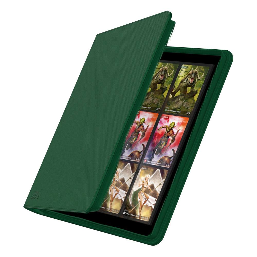 Ultimate Guard Zipfolio 480  24-Pocket Xenoskin - Green Image 2
