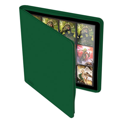 Ultimate Guard Zipfolio 480  24-Pocket Xenoskin - Green Image 6
