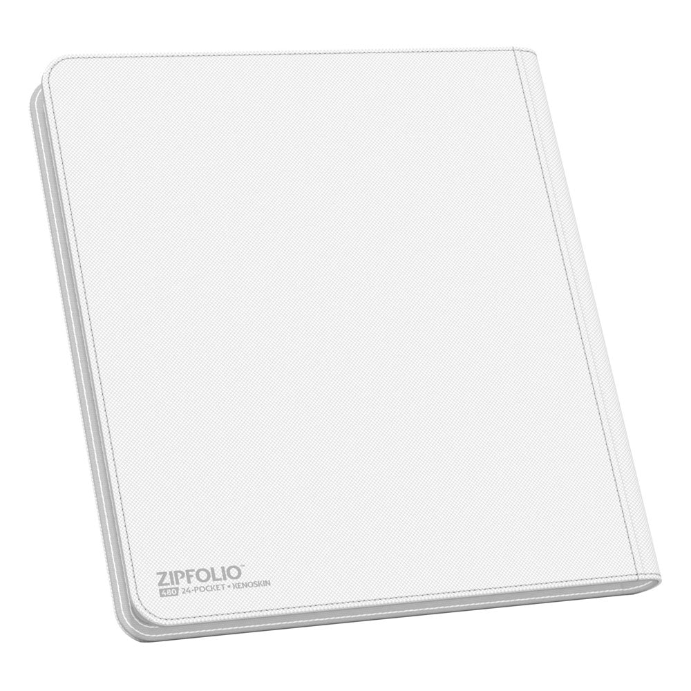Ultimate Guard Zipfolio 480  24-Pocket Xenoskin - White Image 4