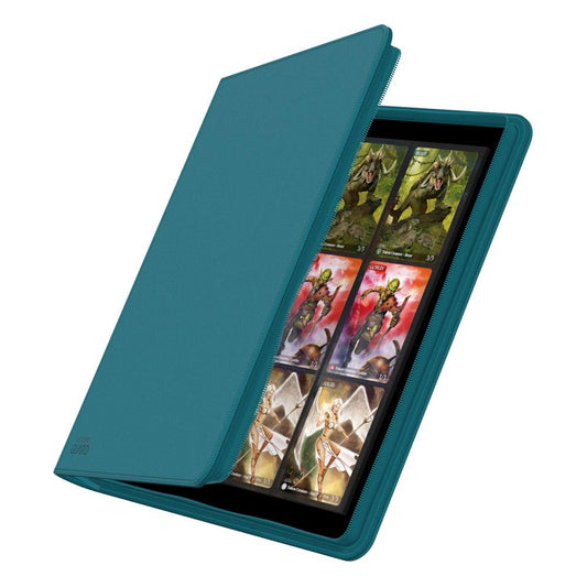 Ultimate Guard Zipfolio 480 - 24-Pocket XenoSkin (Quadrow) - Petrolblau Image 2