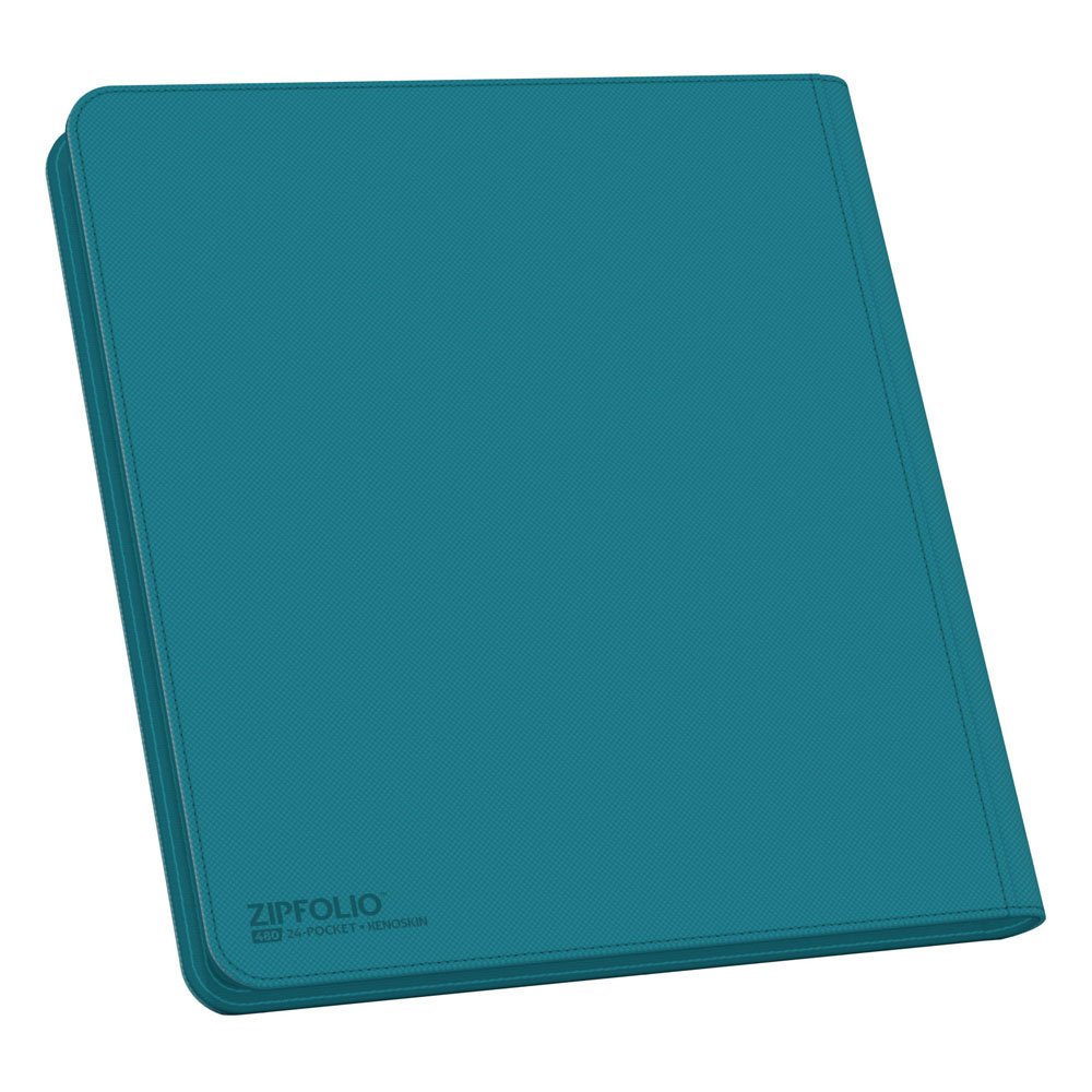Ultimate Guard Zipfolio 480  24-Pocket Xenoskin - Petrol Image 4