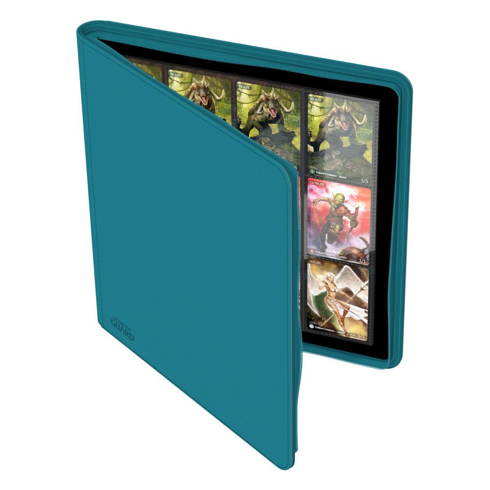 Ultimate Guard Zipfolio 480 - 24-Pocket XenoSkin (Quadrow) - Petrolblau Image 6