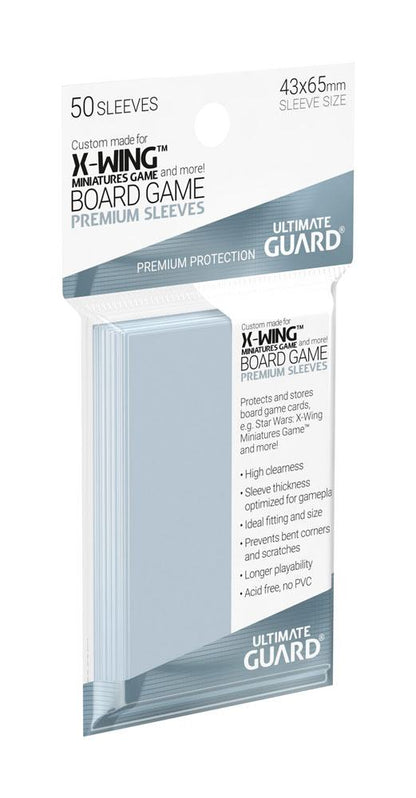 Ultimate Guard Board Game Sleeves (50) - X-Wing Miniatures Game Image 2