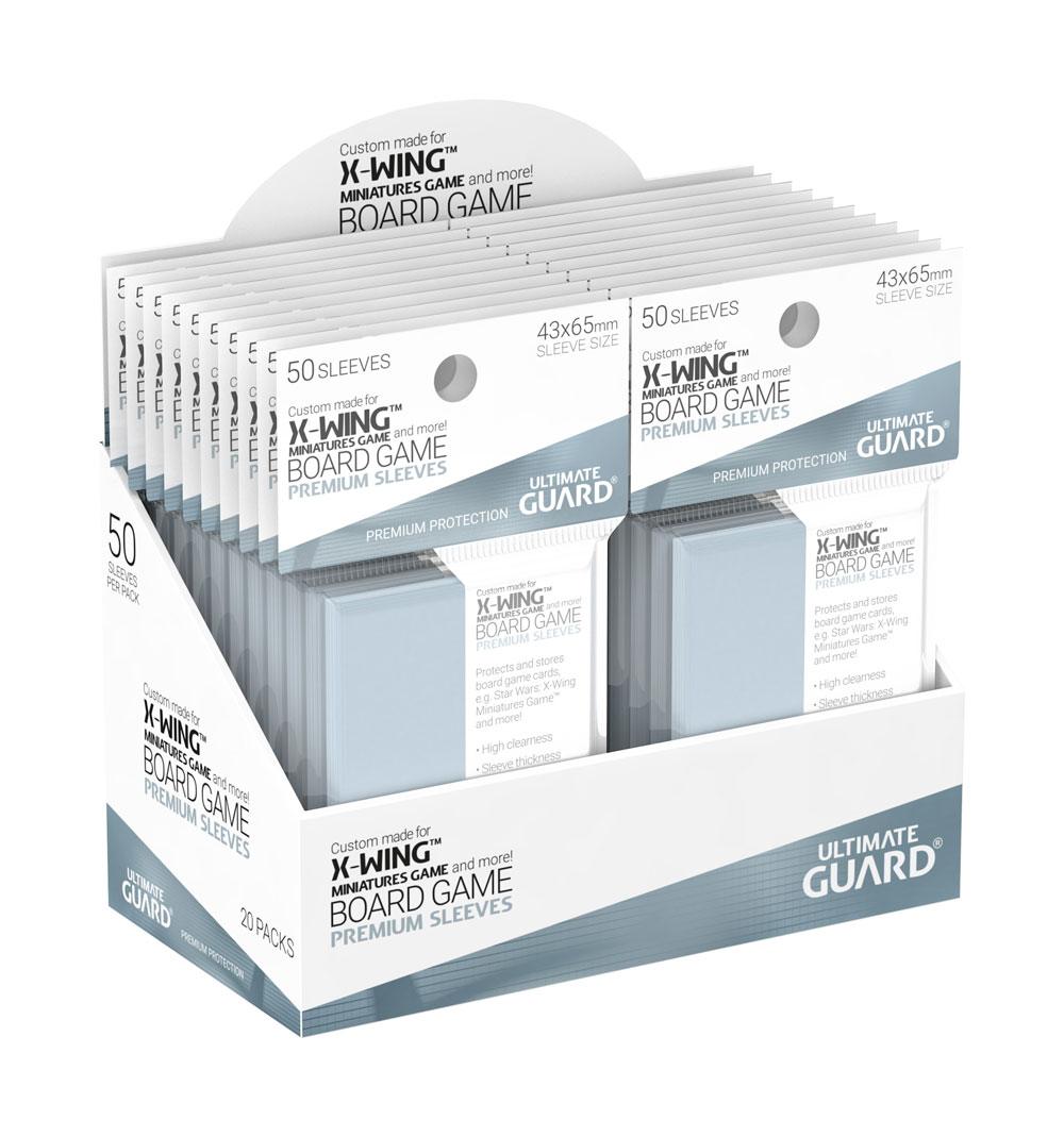 Ultimate Guard Board Game Sleeves (50) - X-Wing Miniatures Game Image 4