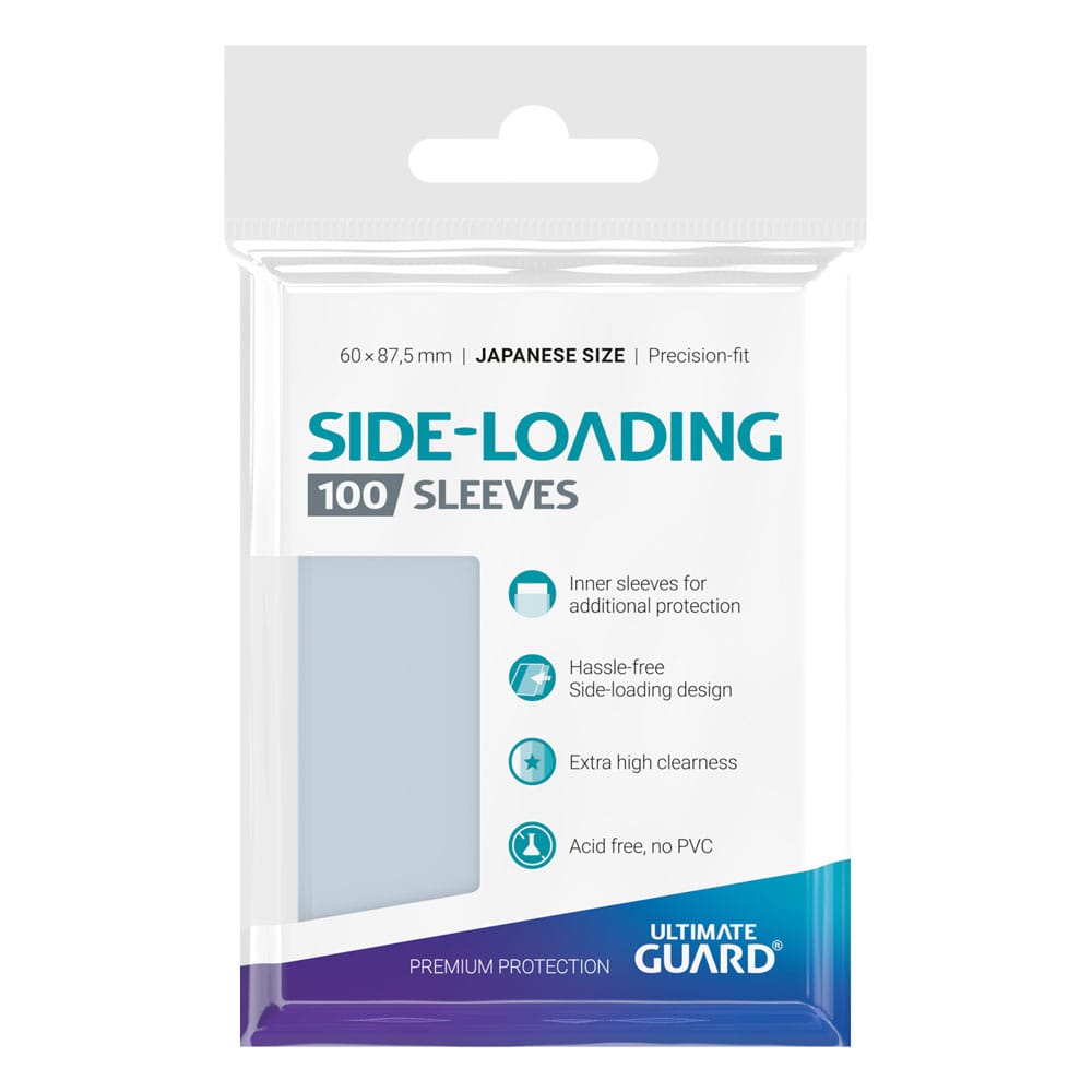 Ultimate Guard Precise-Fit Sleeves Japanese Size (100) - Side-Loading Image 3