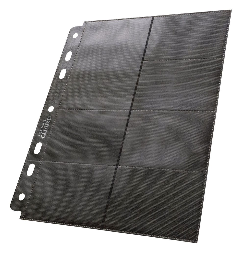 Ultimate Guard 14-Pocket Supreme Compact Pages Standard + Mini American (10) - Black Image 2