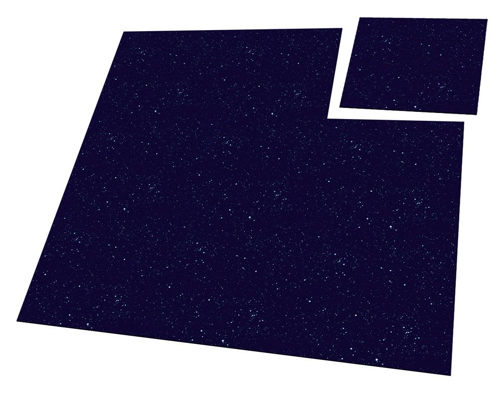 Ultimate Guard Battle-Tiles 1' Dark Space 30 x 30 cm (9) Image 1
