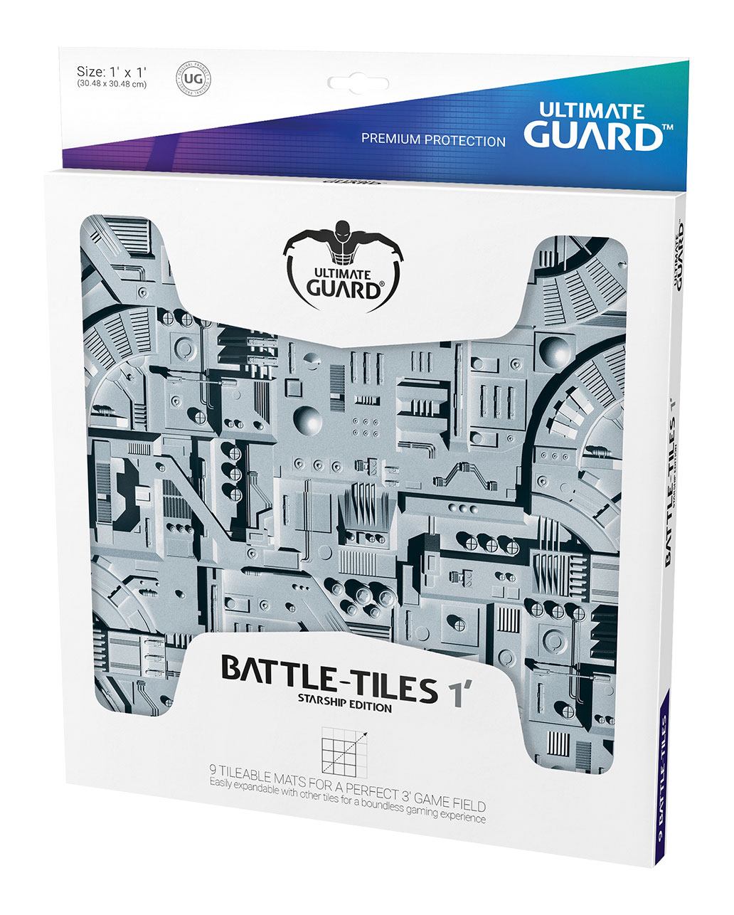 Ultimate Guard Battle-Tiles 1' Starship 30 x 30 cm (9) Image 3