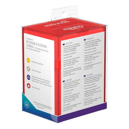 Ultimate Guard Boulder Deck Case 80+ Standardgröße Ruby Image 8