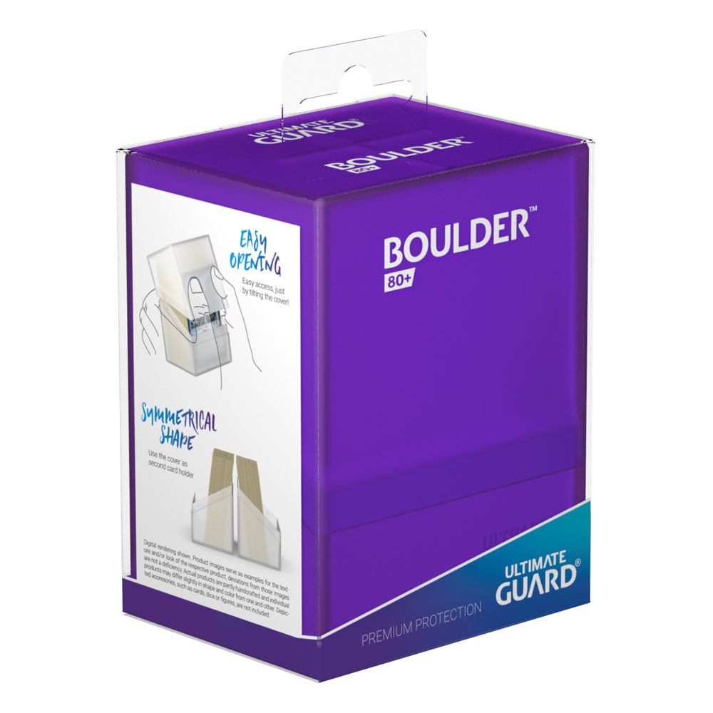 Ultimate Guard Boulder 80+ - Amethyst Image 7