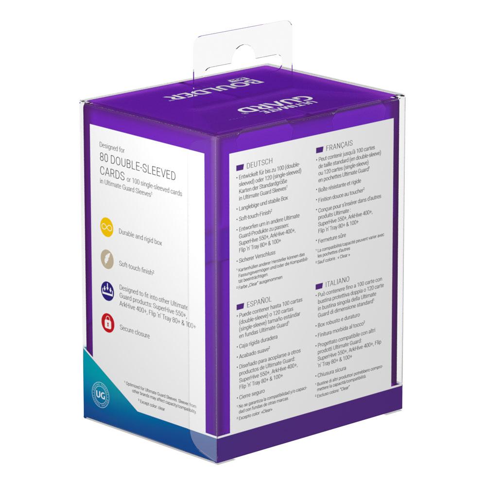 Ultimate Guard Boulder Deck Case 80+ Standardgröße Amethyst Image 8
