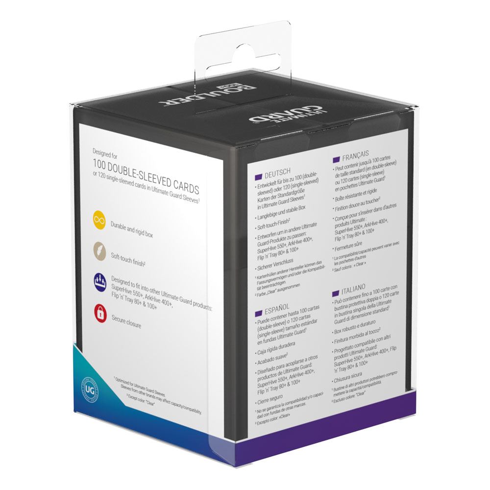 Ultimate Guard Boulder Deck Case 100+ Standardgröße Onyx Image 8