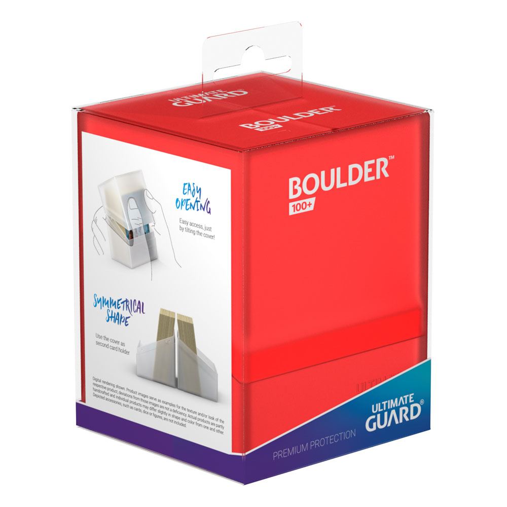 Ultimate Guard Boulder Deck Case 100+ Standardgröße Ruby Image 7