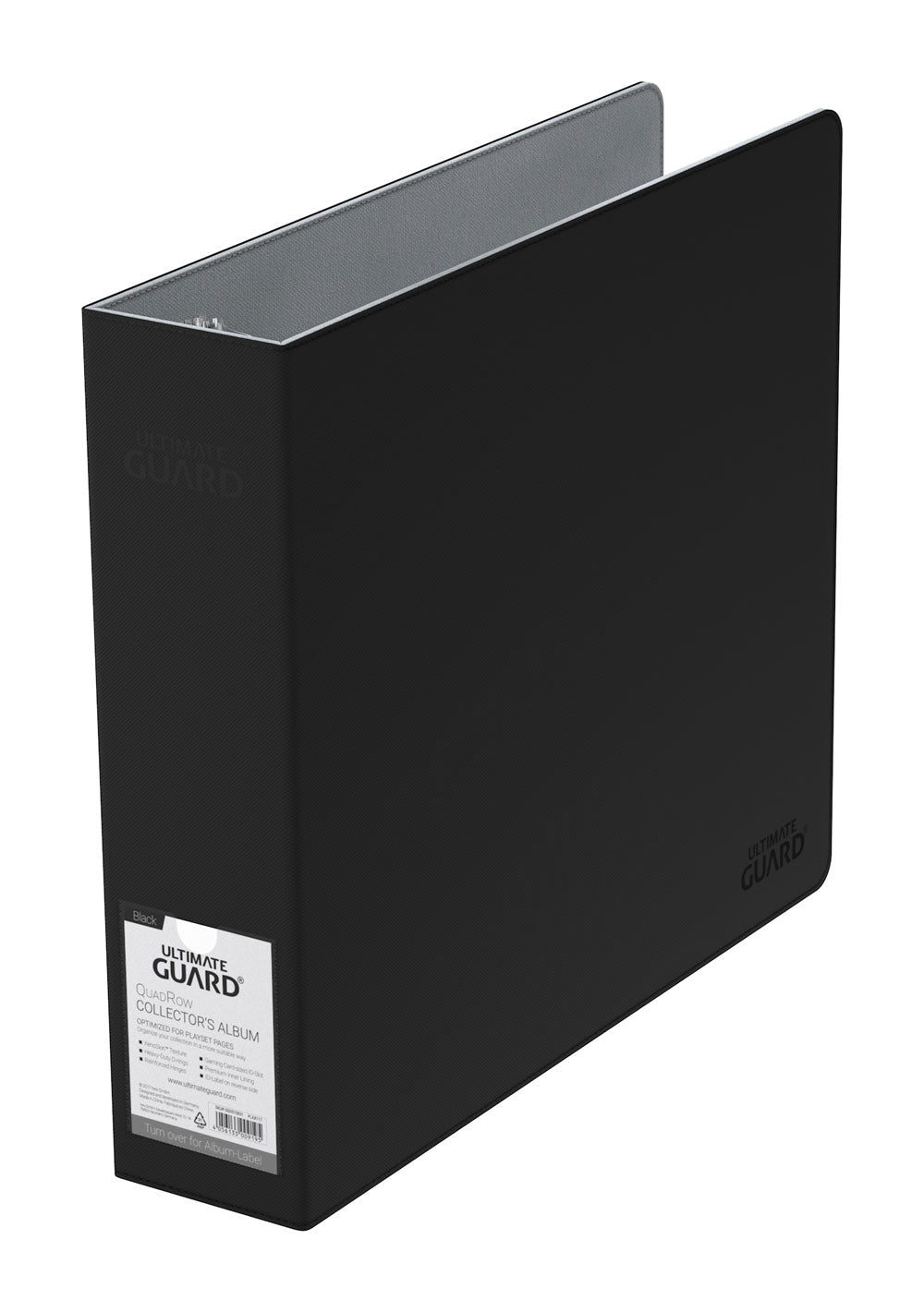 Ultimate Guard Supreme Collector´s Album QuadRow 3-Ring XenoSkin Schwarz Image 1