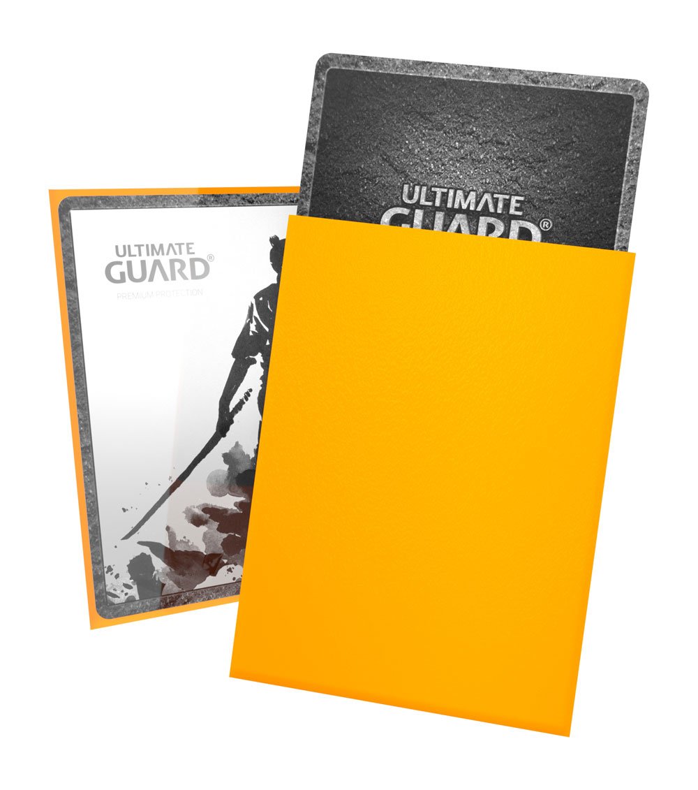 Ultimate Guard Katana Sleeves Standard Size (100) - Yellow Image 3