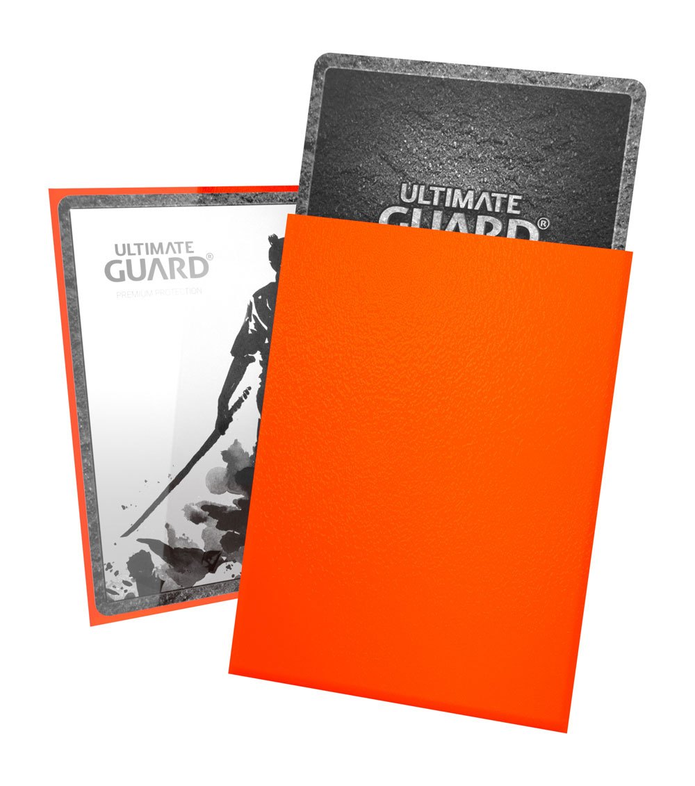 Ultimate Guard Katana Sleeves Standard Size (100) - Orange Image 3