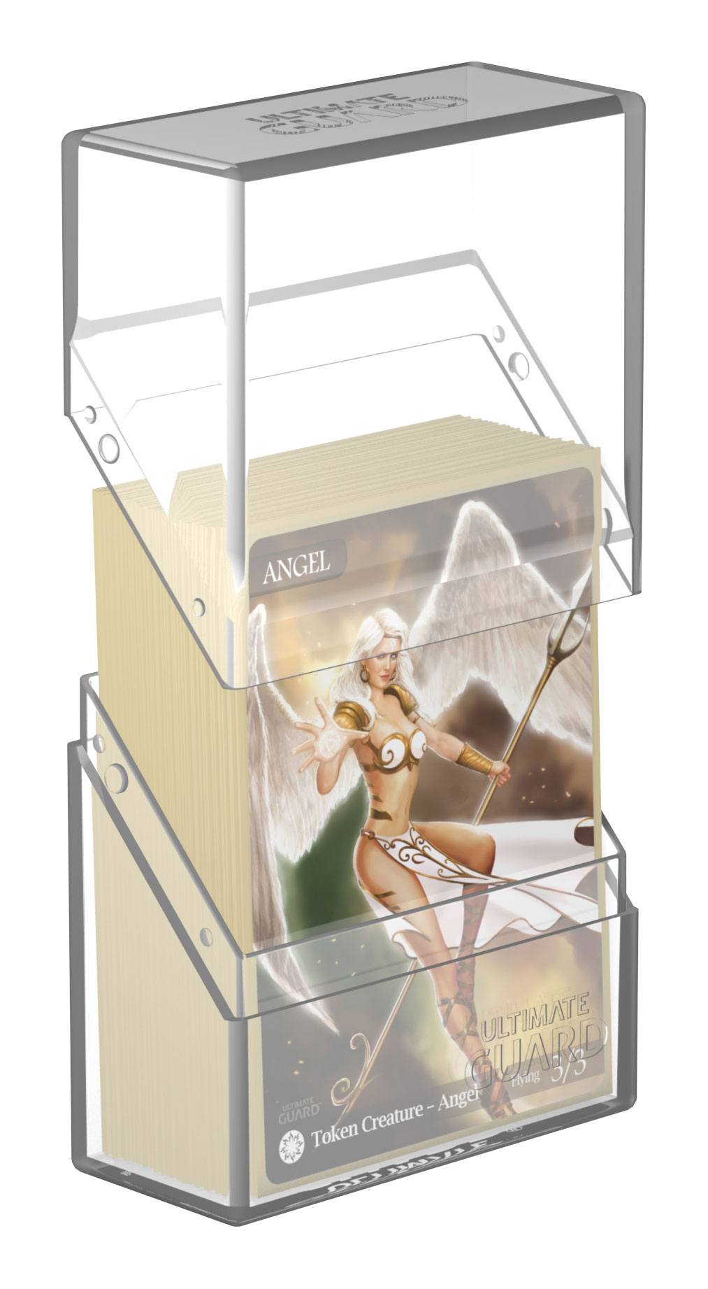 Ultimate Guard Boulder Deck Case 40+ Standardgröße Transparent Image 3