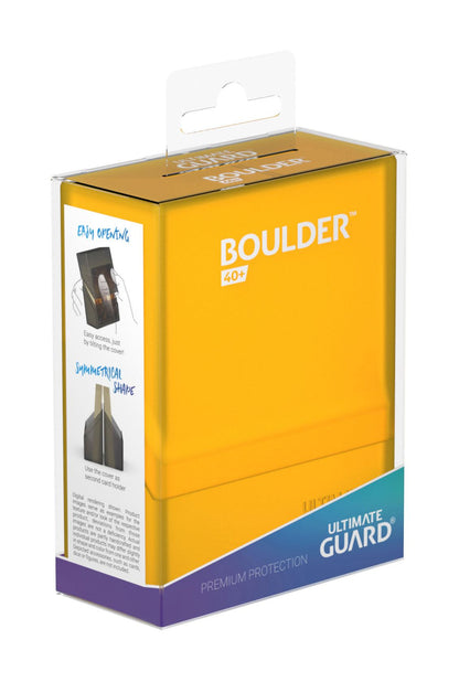 Ultimate Guard Boulder Deck Case 40+ Standardgröße Amber Image 7