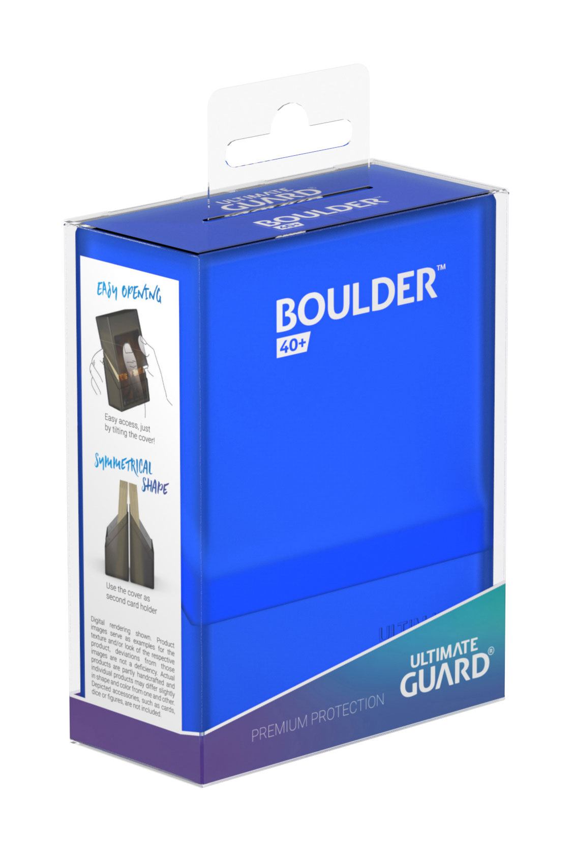 Ultimate Guard Boulder Deck Case 40+ Standardgröße Sapphire Image 7
