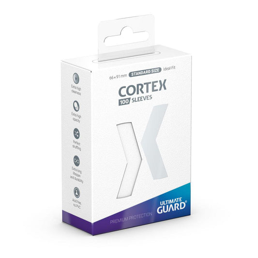 Ultimate Guard Cortex Sleeves Standard Size (100) - White Image 1