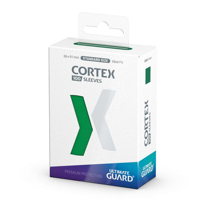 Ultimate Guard Cortex Sleeves Standard Size (100) - Green Image 3