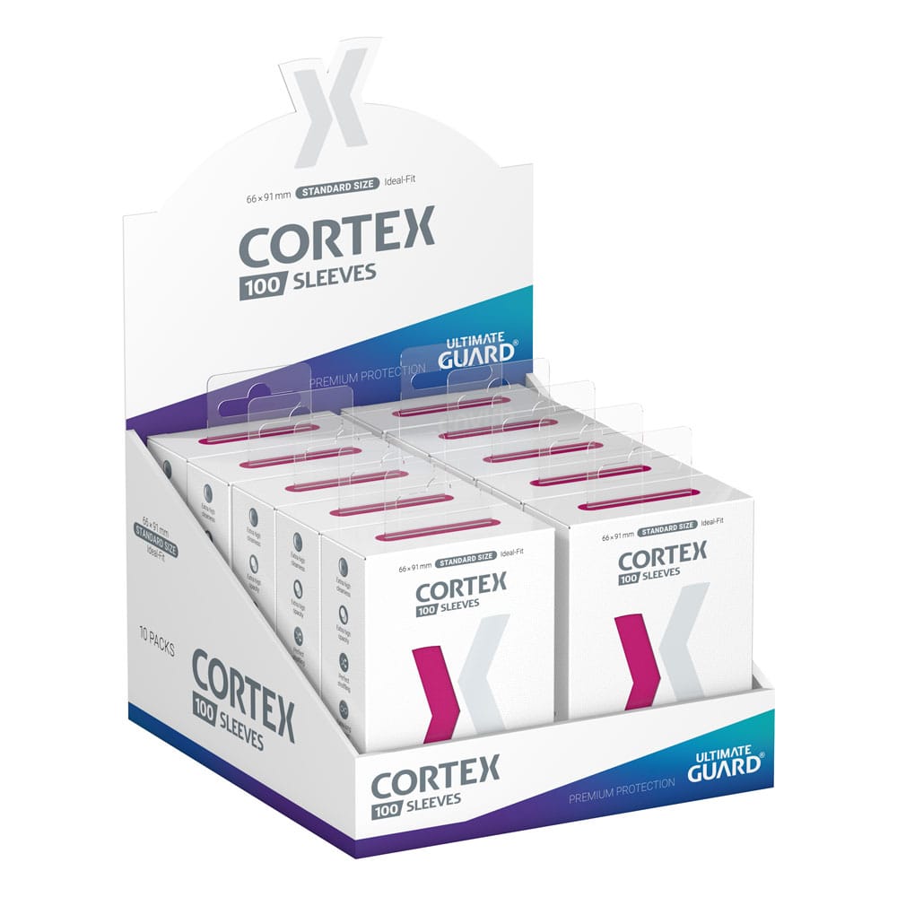 Ultimate Guard Cortex Sleeves Standard Size (100) - Pink Image 5