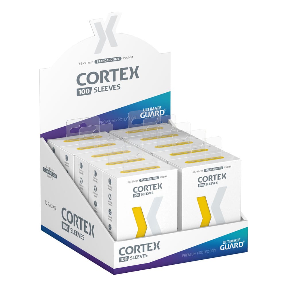 Ultimate Guard Cortex Sleeves Standard Size (100) - Yellow Image 5