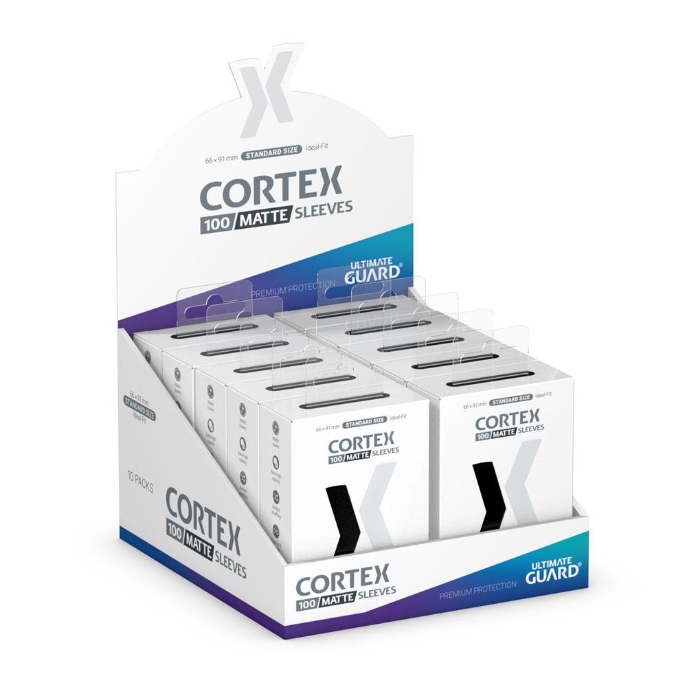 Ultimate Guard Cortex Sleeves Matte Standard Size (100) - Black Image 5