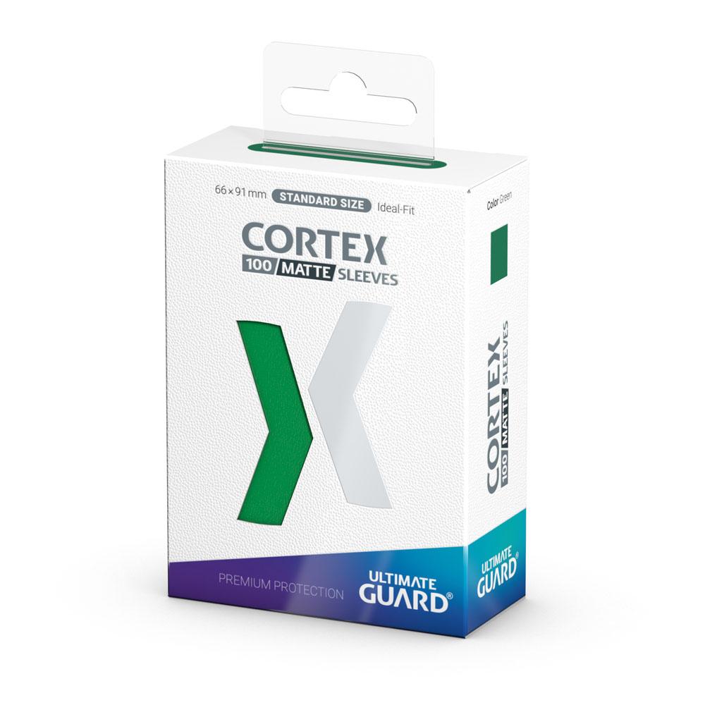 Ultimate Guard Cortex Sleeves Matte Standard Size (100) - Green Image 3