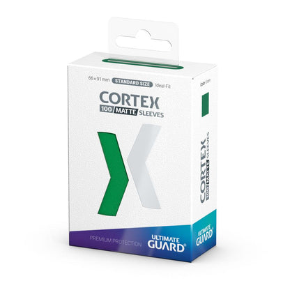 Ultimate Guard Cortex Sleeves Matte Standard Size (100) - Green Image 3