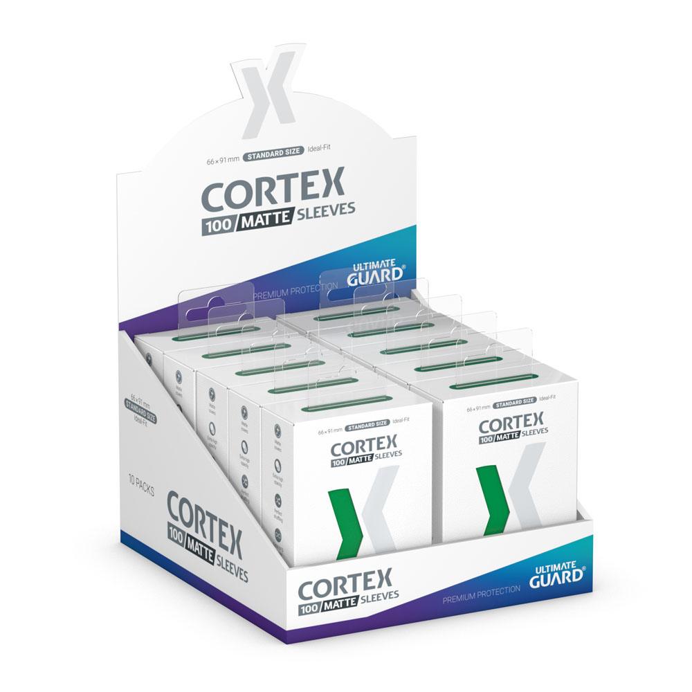 Ultimate Guard Cortex Sleeves Matte Standard Size (100) - Green Image 5