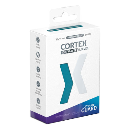 Ultimate Guard Cortex Sleeves Matte Standard Size (100) - Petrol Image 1