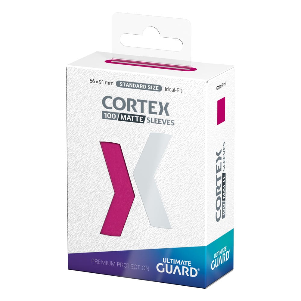 Ultimate Guard Cortex Sleeves Matte Standard Size (100) - Pink Image 3