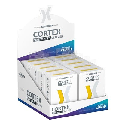 Ultimate Guard Cortex Sleeves Matte Standard Size (100) - Yellow Image 5