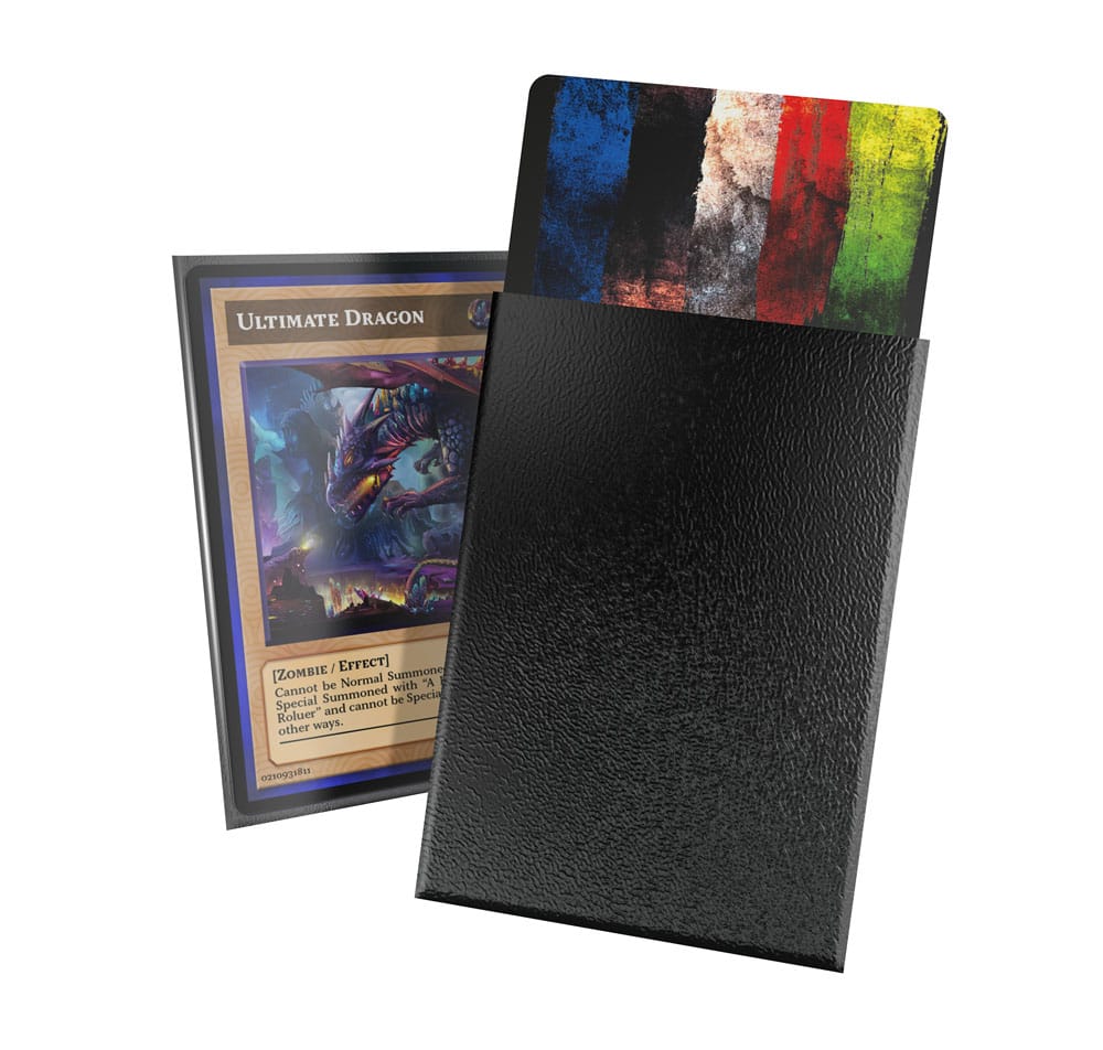 Ultimate Guard Cortex Sleeves Matte Japanese Size (60) - Black Image 2