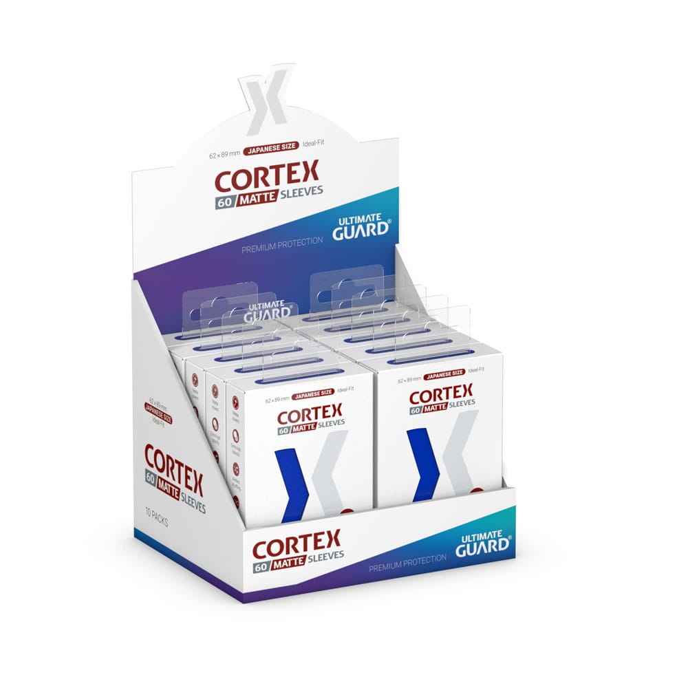 Ultimate Guard Cortex Sleeves Matte Japanese Size (60) - Blue Image 5